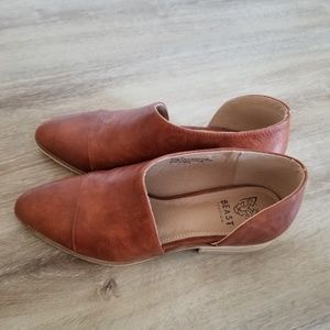 Open side summer booties